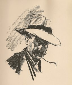 Self-Portrait by Max Liebermann by Max Liebermann
